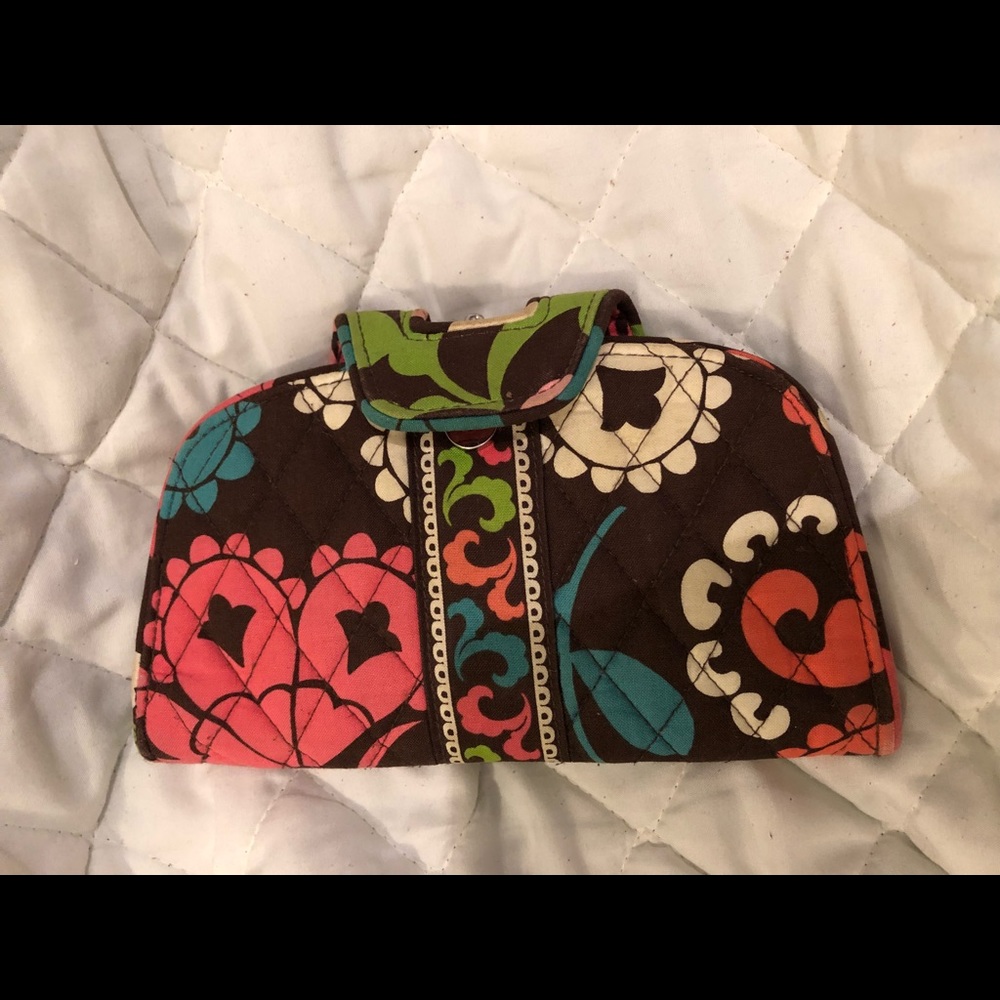 Vera Bradley Kiss ‘n Snap Wallet